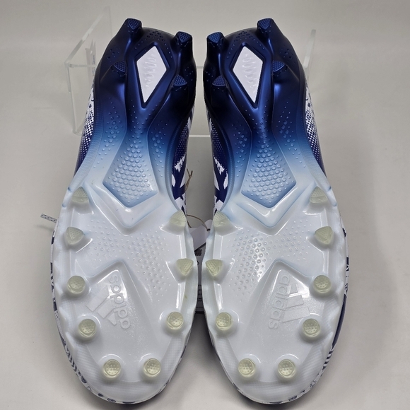 adidas Freak‎ 23 7v7 SMU Football Cleats White Blue GW4167 Men\'s Size 12 New main image 7
